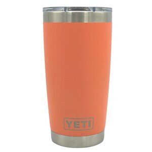 LASER ENGRAVED PERSONALIZATION YETI 20oz. TUMBLER - CORAL